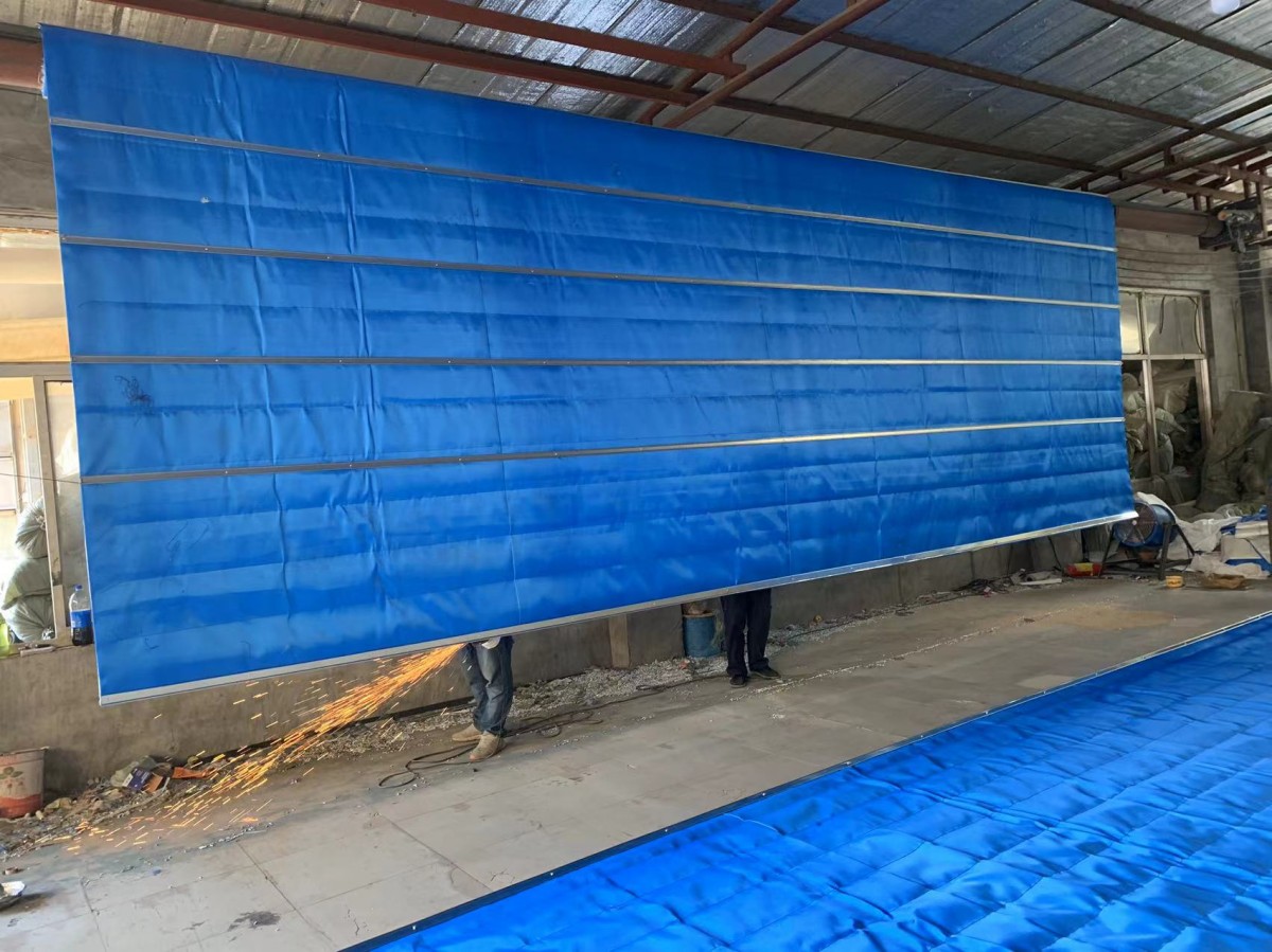 特级折叠提升式防火卷帘