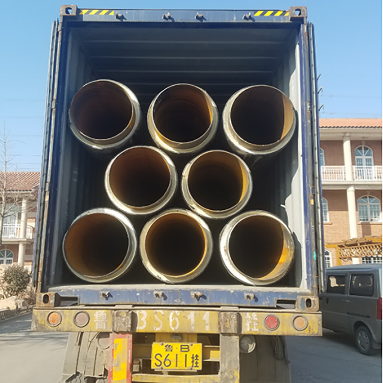 越南纺纱厂厂区内不锈钢保温管、PERT保温管出口