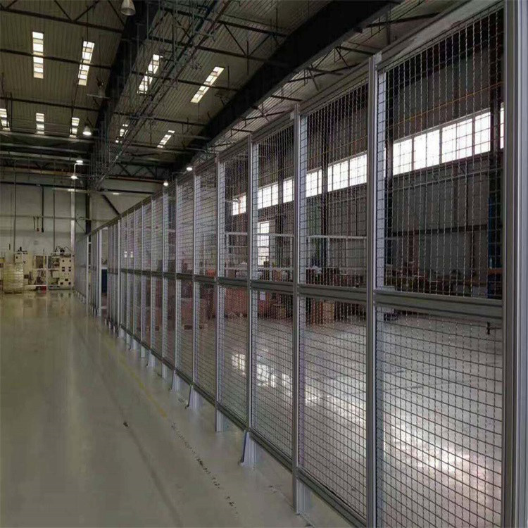 工厂仓库分区护栏设计方案