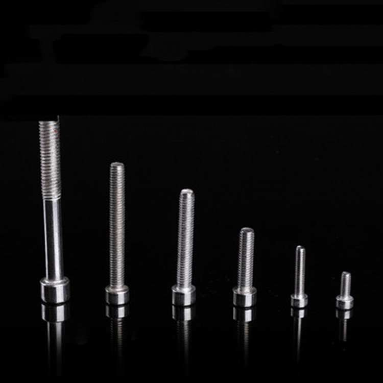 圆柱型螺丝标准紧固件螺丝不锈钢内六角螺栓