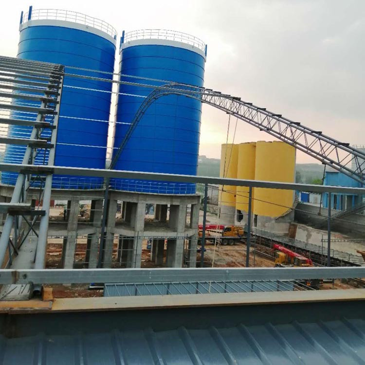 定制石子库 钢板库 砂石骨料库 水泥库工地长期出售