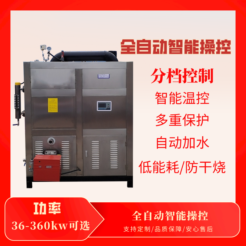 印染厂用燃气蒸汽锅炉蒸汽发生器