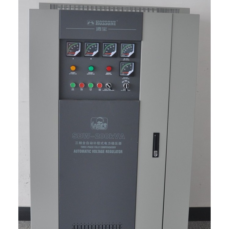 鸿宝稳压器SBW-100KVA山东总代理价格报价 电力稳压器