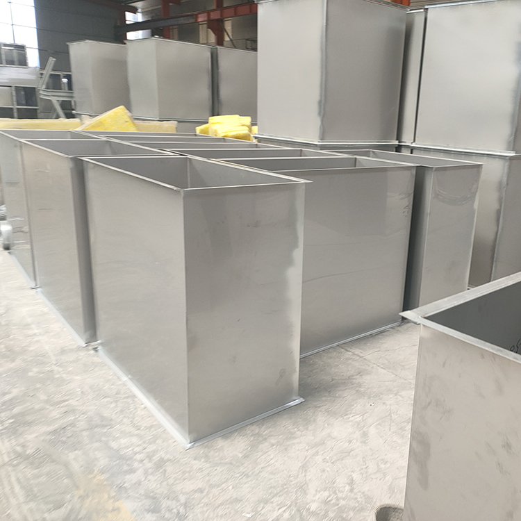 镀锌板风管镀锌钢板风管排风管道中南科莱通风管道