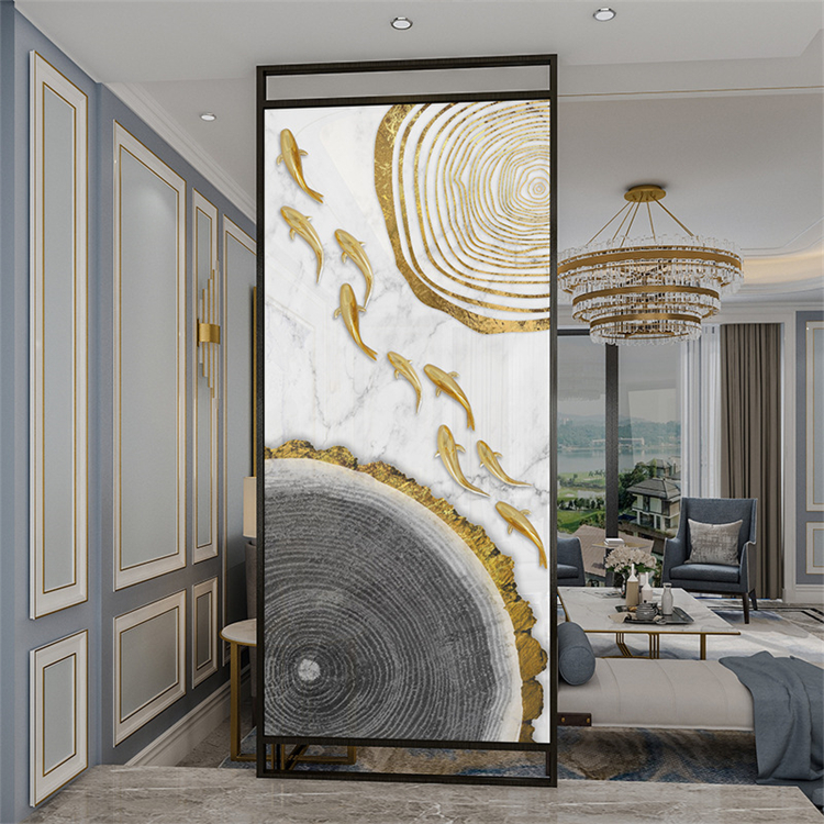 铝镁合金铝艺屏风，隔断