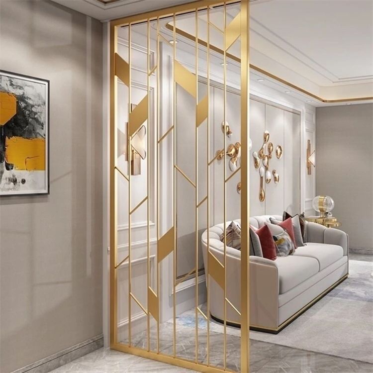 铝镁合金铝艺屏风，隔断