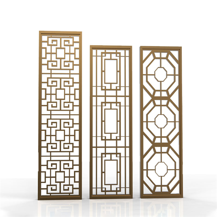 铝镁合金铝艺屏风，隔断
