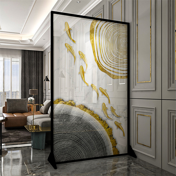 铝镁合金铝艺屏风，隔断