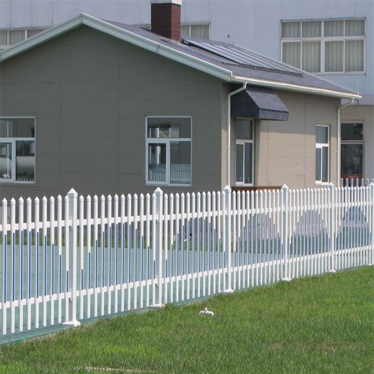PVC塑钢围墙护栏电力变压器绝缘护栏隔离防护围栏草坪绿化护栏