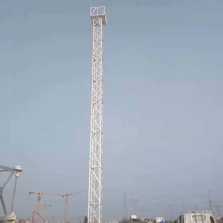 Fixed floodlight tower