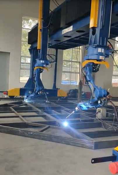 Vertical hanging welding case of gantry welding robot directly supplied by the manufacturer