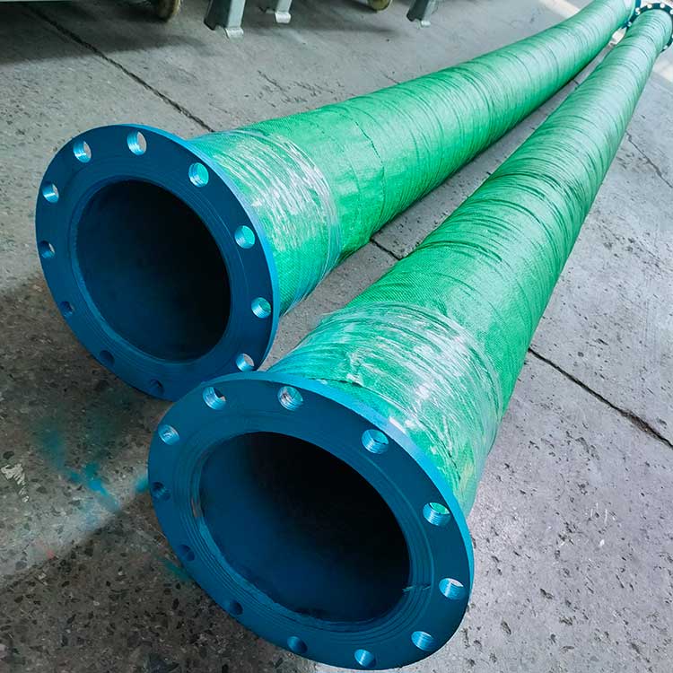 排吸水法兰胶管