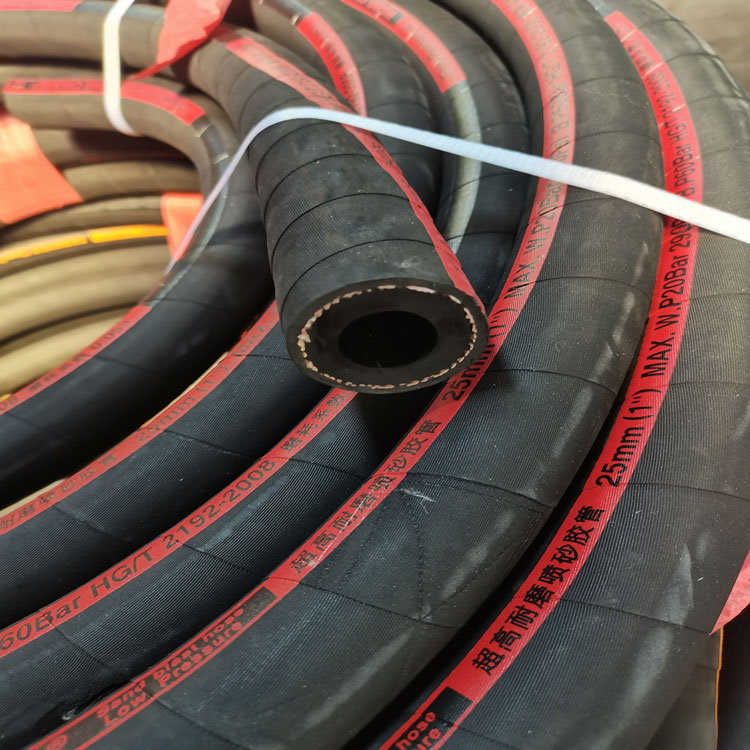 Hongchuang cotton thread flame retardant rubber hose, high temperature resistant cotton thread hose, fireproof cotton thread hose