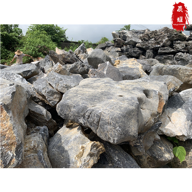 太湖石假山石供应 庭院假山建筑 园林工程景观石