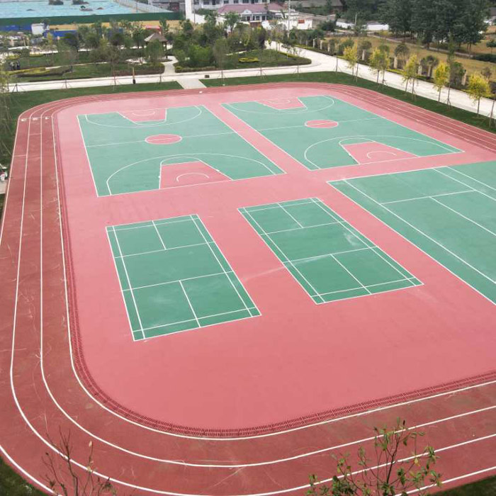 新国标 混合型塑胶跑道