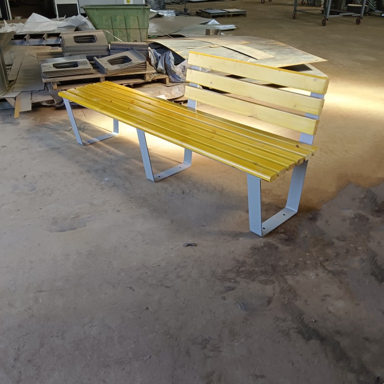 户外公园椅景观园林坐椅小区景区公园休闲长椅室外排椅靠背长条凳