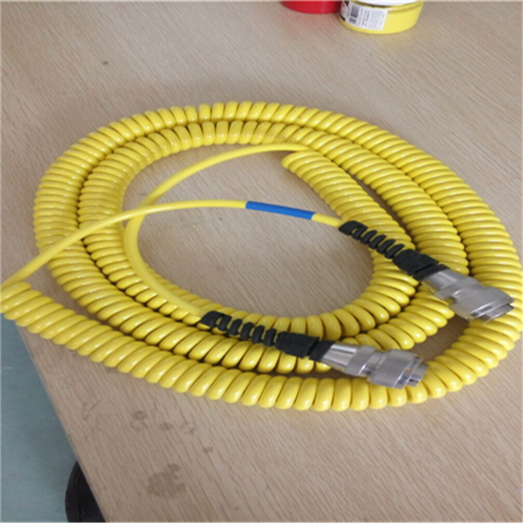 PU螺旋电缆线 螺旋电缆连接线