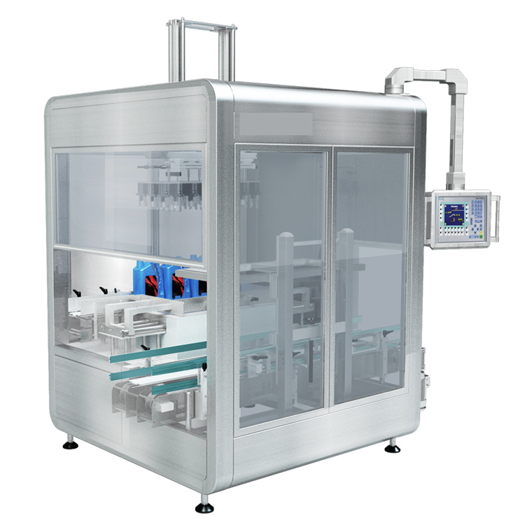 Automated grab type packing machine manufacturer processes customized automatic bottle packing machine