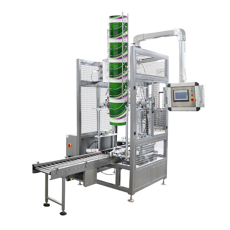 Manufacturer supplies automatic canning machine 18L automatic barrel loading machine automatic lid capping machine