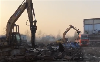 Jiangsu factory demolition; chemical plant demolition company; fast, quick construction speed