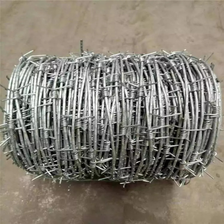 河北镀锌刺绳厂家供应玉树圈山带刺铁丝网圈山铁丝网