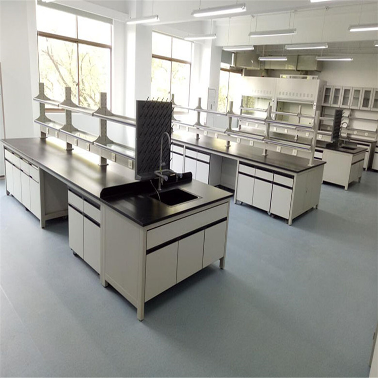PP Lab Bench, Acid and Alkali Resistant Laboratory Equipment Bench, PP Material Lab Bench