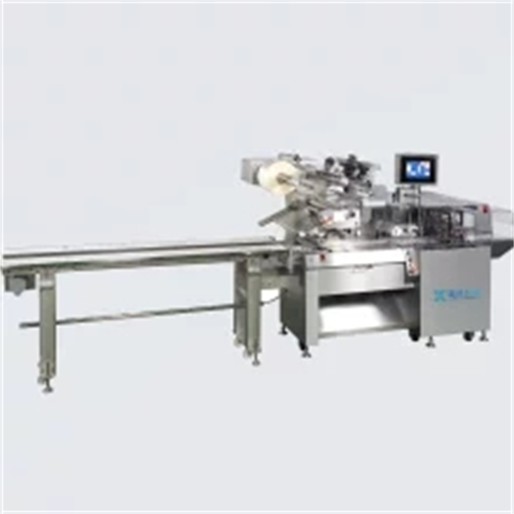 XLSM-550-3A蛋糕包装机_上走膜枕式包装机