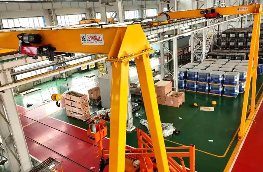 Longhui Lifting 5-ton, 20-ton Overhead Cranes for Cement Houses, Crane, Mobile Overhead Crane