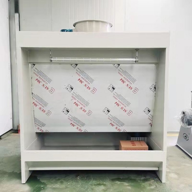苏州市水帘喷漆柜价格活性炭废气处理设备水帘柜喷漆线