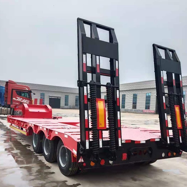 轻型十三米3线6轴四线八轴低平板挂车