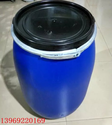 200升大口抱箍塑料桶200升吹塑卡箍塑料桶
