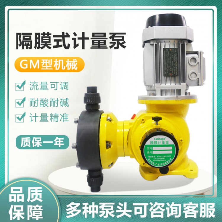 GX/GM系列机械隔膜计量泵污水处理化工加药泵
