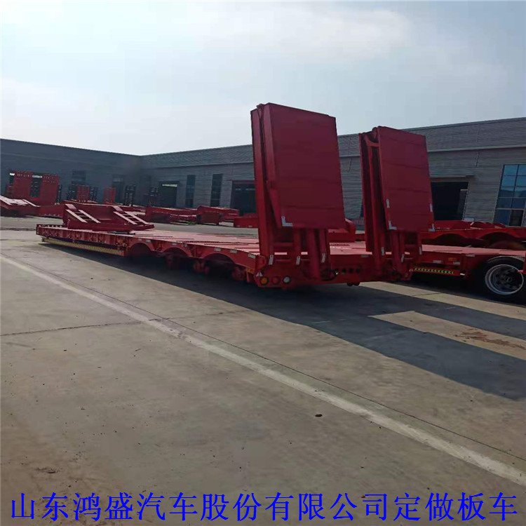 大件运输低平板半挂车