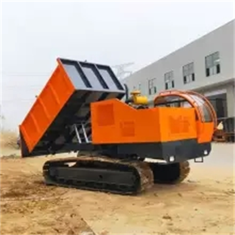 水田山地 座驾自动小型搬运车 装载式货物履带运输车