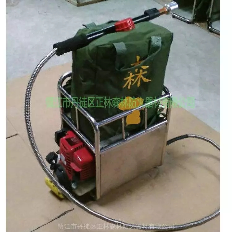 镇江林晟背负式高压细水雾灭火机-便携式喷水灭火机