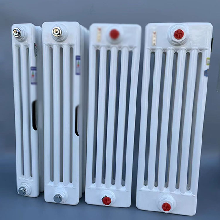 Steel four-column radiator