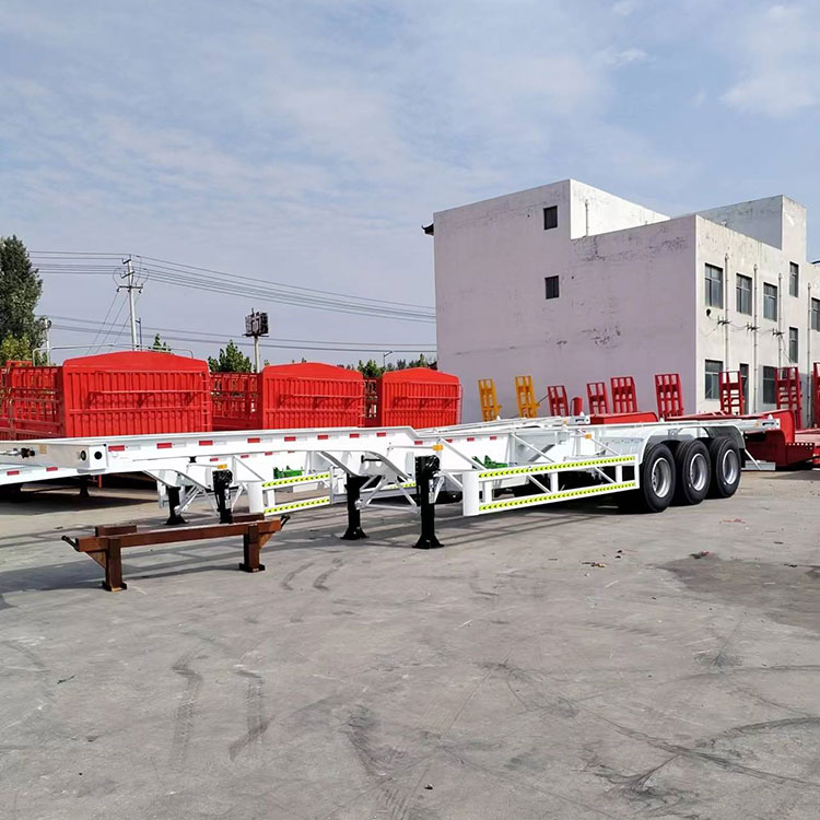 危险品运输骨架半挂车