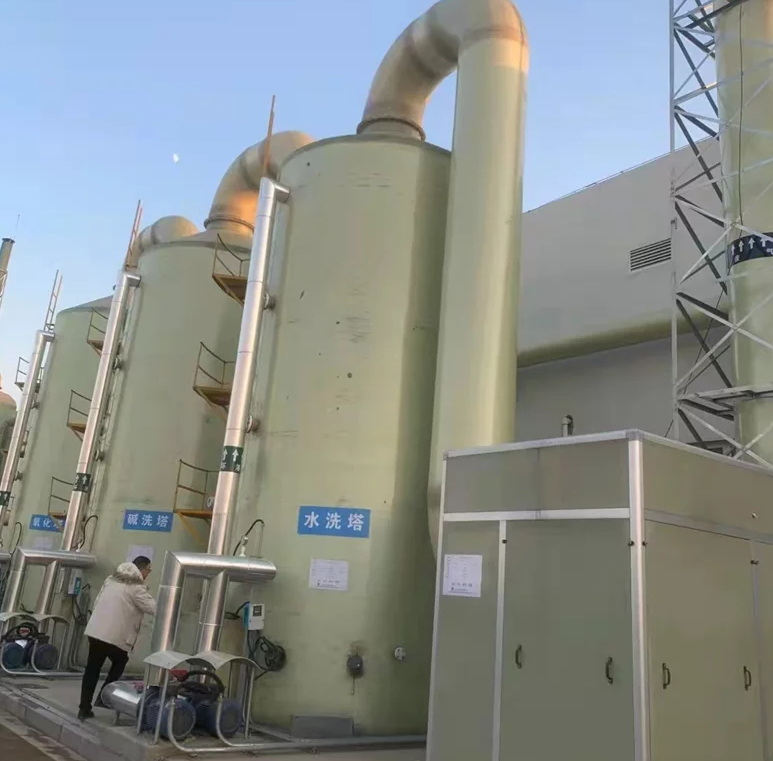 定制工业除硫 玻璃钢尾气烟气吸收塔 脱硫塔 耐酸耐腐
