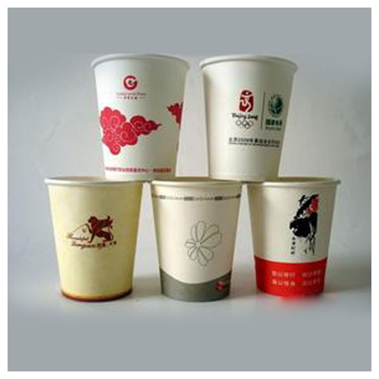 银川纸杯厂家定做自己的广告纸杯一次性纸杯选