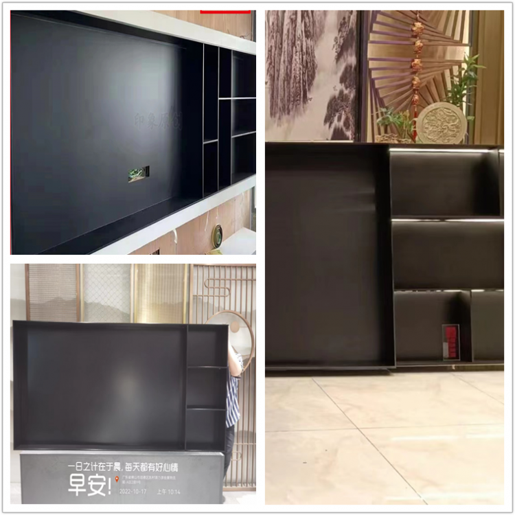 厂家定制304不锈钢壁龛 不锈钢电视柜定制尺寸颜色