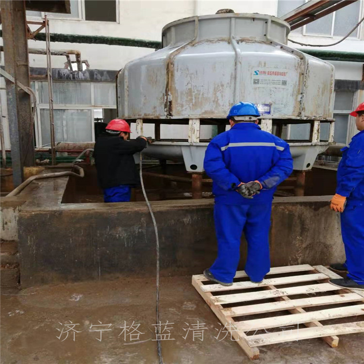 凉水塔清洗l冷却塔维修更换填料山东泰安岱岳