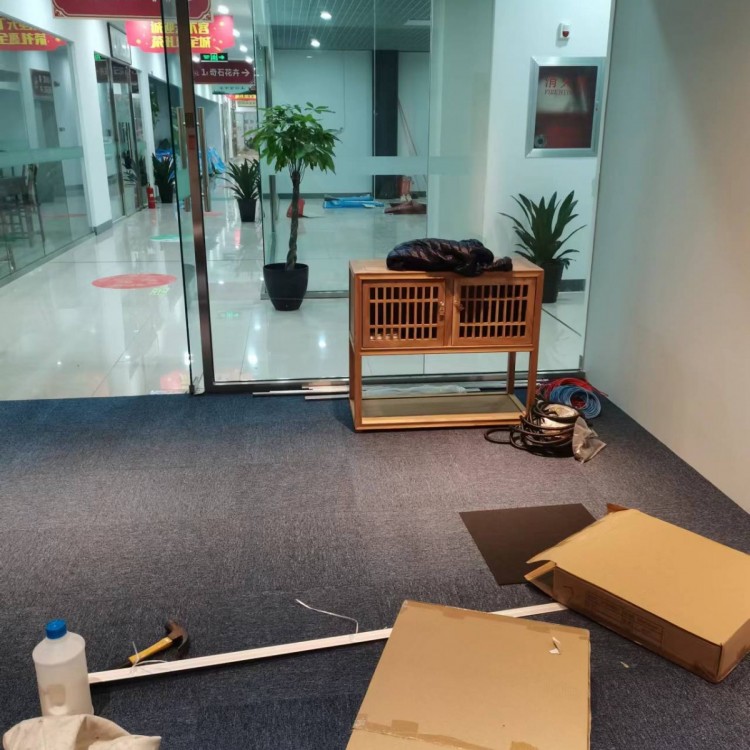 北京办公室地毯  材质环保纱线  隔音除燥  阻燃防火