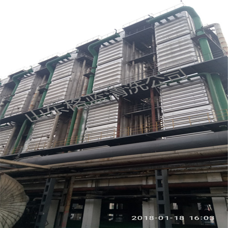 Horizontal tube primary cooler cleaning in Shizhuang, Zaozhuang, Shandong