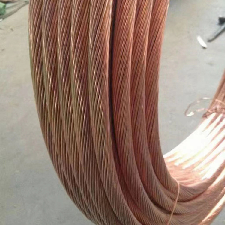 铜包钢绞线 多股镀铜接地线 电解离子接地装置 发货及时