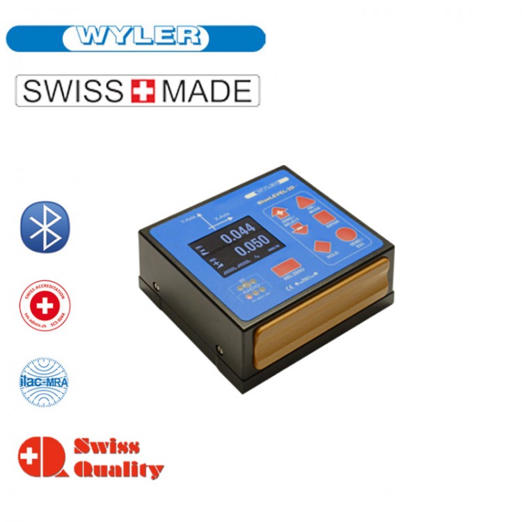 瑞士WYLER角度仪BlueLEVEL-2D双轴电子水平仪