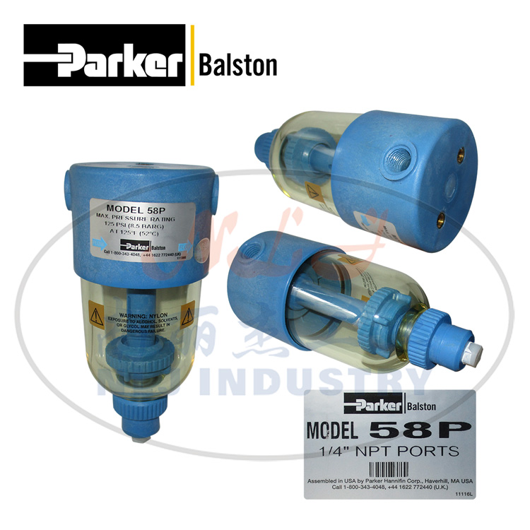 58P过滤器外壳Parker派克Balston