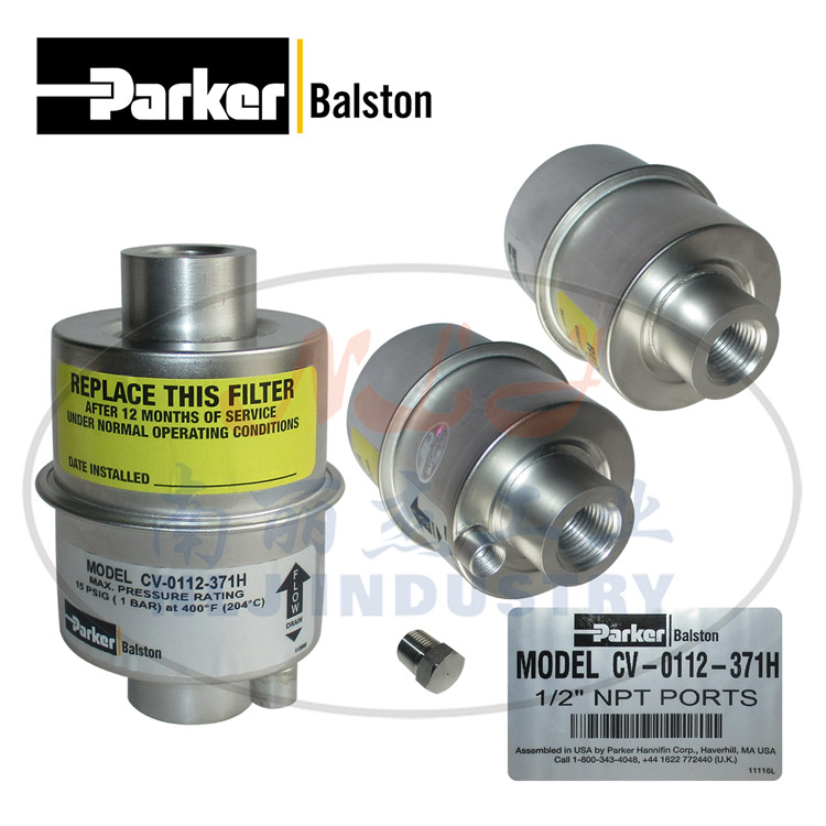 CV-0112-371H Parker Balston Filter