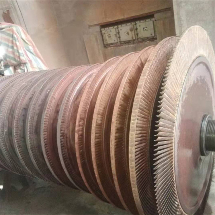 高压清洗机清洗汽轮机转子叶片后效果检验