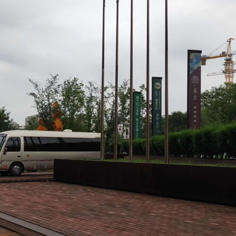 六安不锈钢旗杆304旗杆201旗杆合肥4S店旗杆