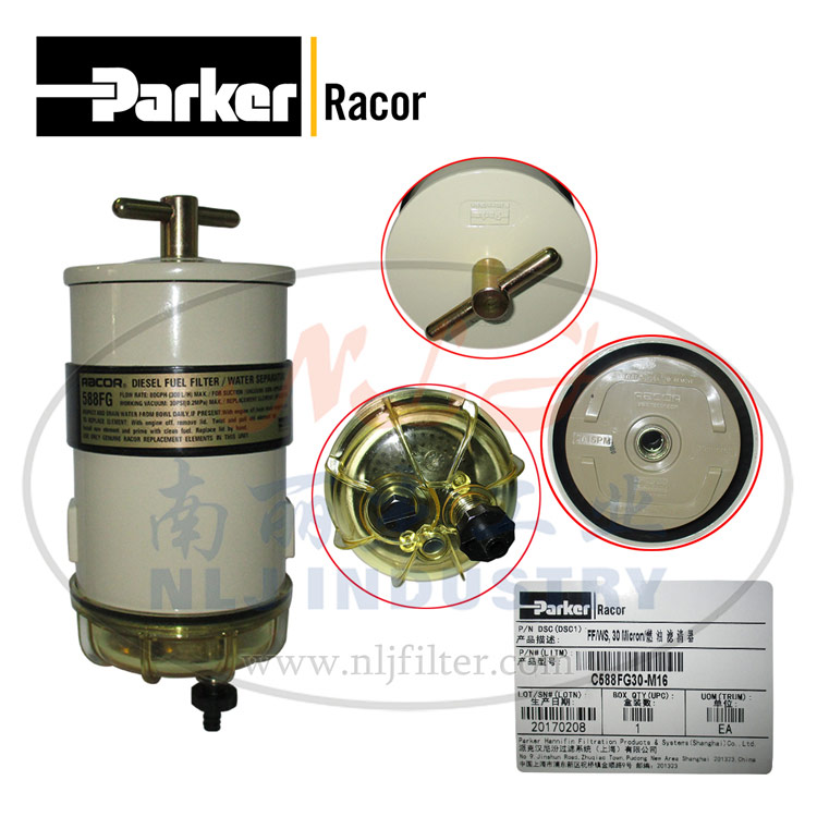 C588FG30-M16过滤器Parker派克Racor